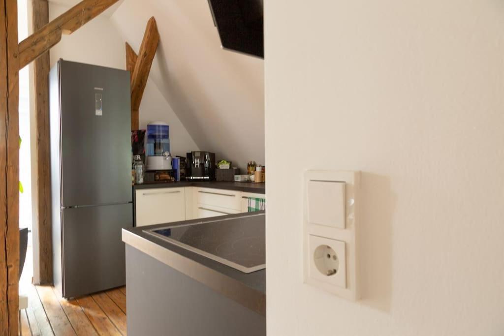 Luxurioeses Penthouse Mit Dachterrasse & Massagesessel Em-Apartments Deutschland Bielefeld Exterior foto