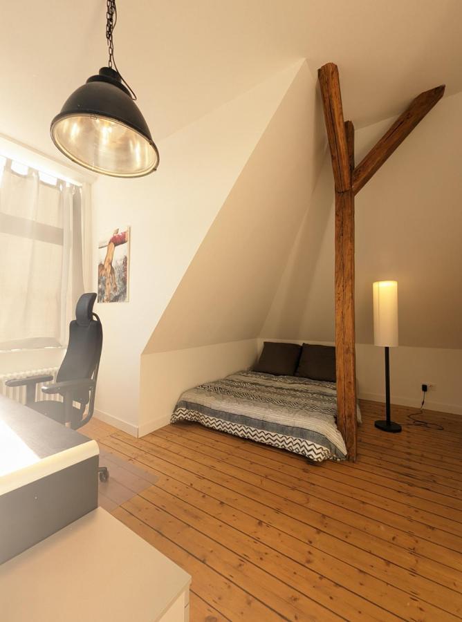 Luxurioeses Penthouse Mit Dachterrasse & Massagesessel Em-Apartments Deutschland Bielefeld Exterior foto