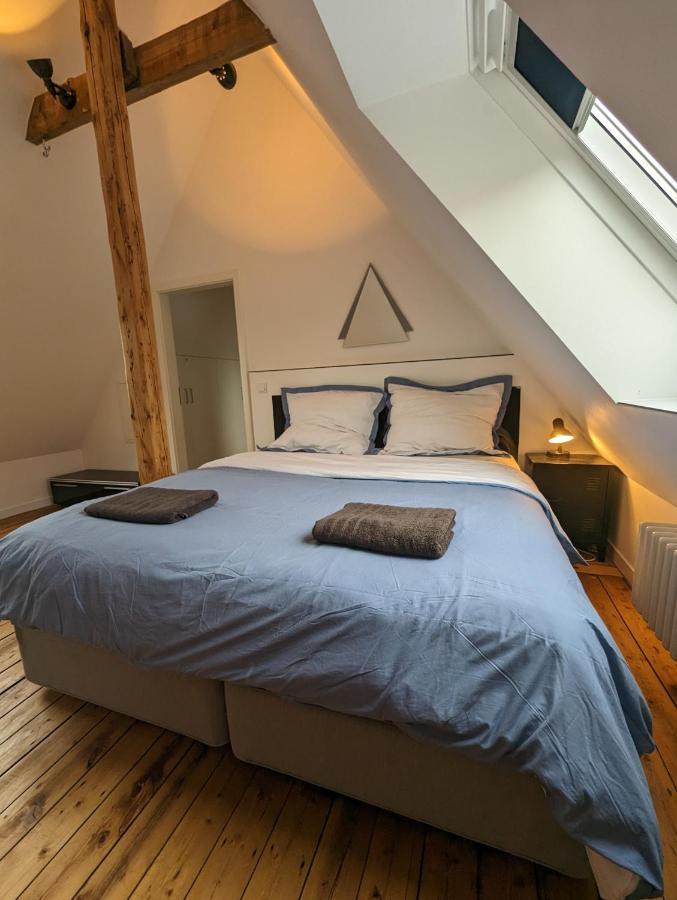 Luxurioeses Penthouse Mit Dachterrasse & Massagesessel Em-Apartments Deutschland Bielefeld Exterior foto